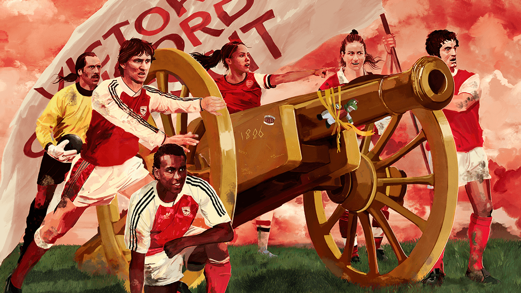 A closer look at the Victoria Concordia Crescit artwork